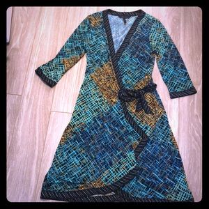 BCBG Maxazaria Wrap Dress EUC